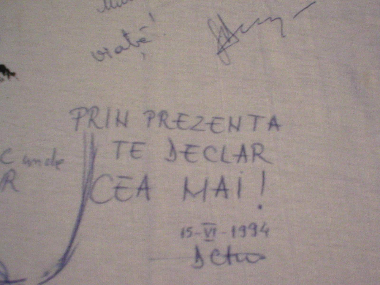 Tricou Nana 15.06.1994 - Doruletz.JPG